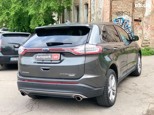 Ford Edge 2016 серый - фото 5