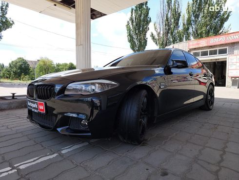 BMW 5 серия 2013 черный - фото 2