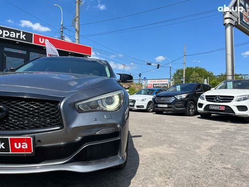 Infiniti Q50 2015 серый - фото 5