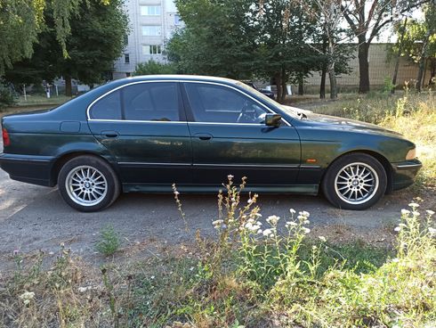 BMW 5 серия 1999 зеленый - фото 4