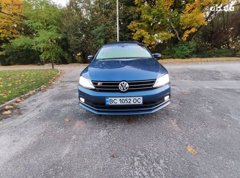 Volkswagen Jetta 2017 голубой - фото 17