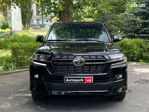 Toyota land cruiser 200 2017 черный - фото 2