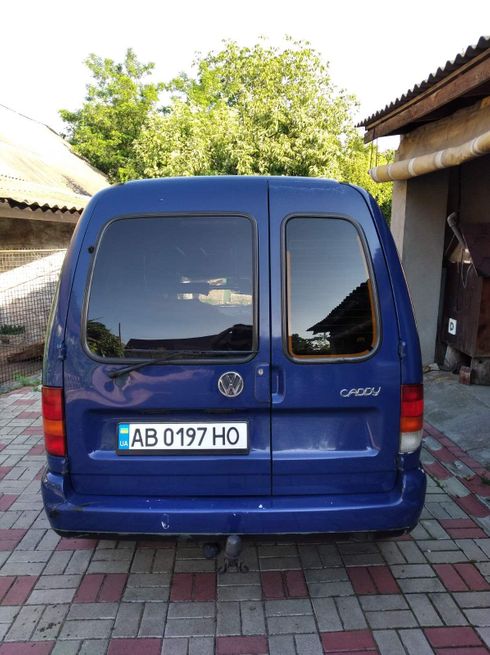 Volkswagen Caddy 2003 синий - фото 3