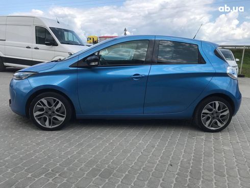 Renault Zoe 2017 синий - фото 11