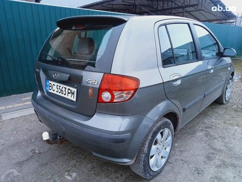 Hyundai Getz 2004 серый - фото 2