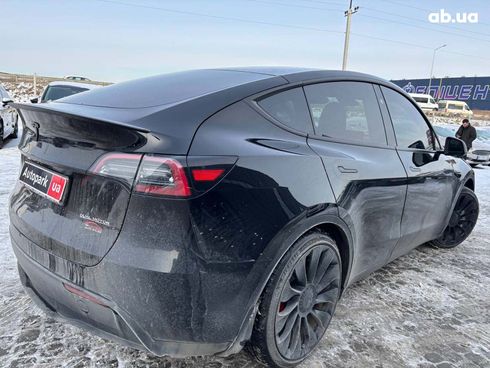 Tesla Model Y 2023 черный - фото 4