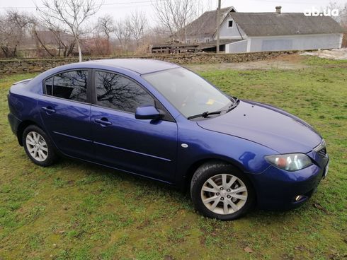 Mazda 3 2007 синий - фото 12