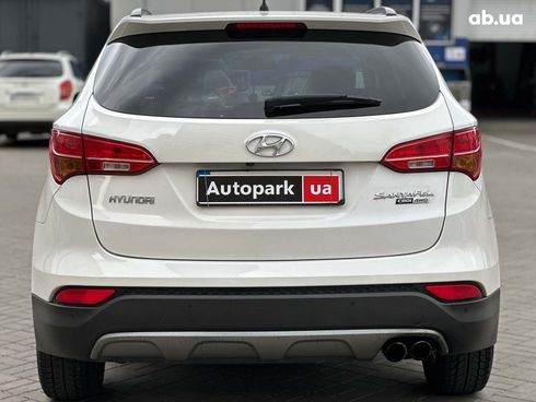 Hyundai Santa Fe 2013 белый - фото 6