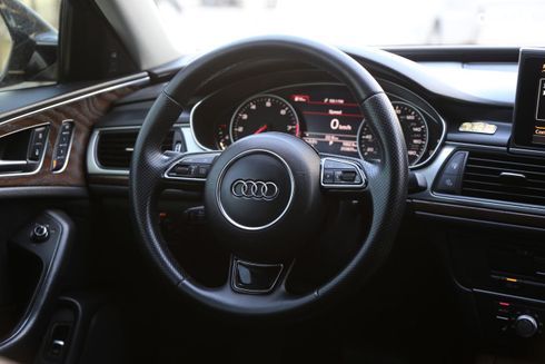 Audi A6 2015 черный - фото 3