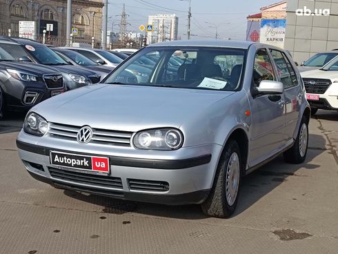 Volkswagen Golf 2001 серый - фото 12