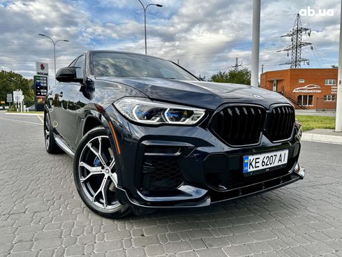 BMW X6 2023 синий - фото 2