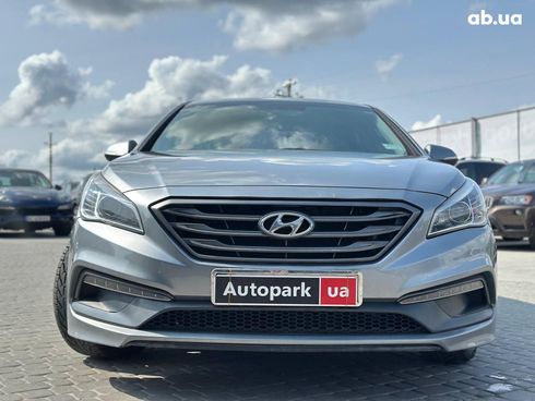 Hyundai Sonata 2014 серый - фото 2
