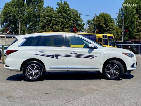 Infiniti QX60 2016 белый - фото 4