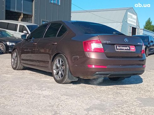 Skoda octavia a7 2017 коричневый - фото 12