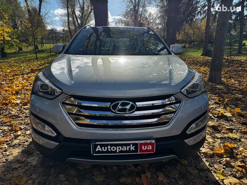 Hyundai Santa Fe 2014 синий - фото 2