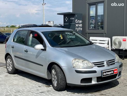 Volkswagen Golf 2004 серый - фото 3