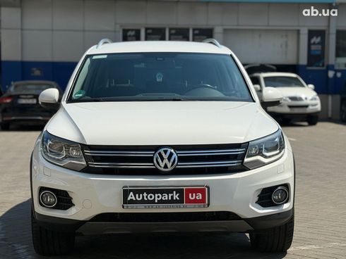 Volkswagen Tiguan 2013 белый - фото 2
