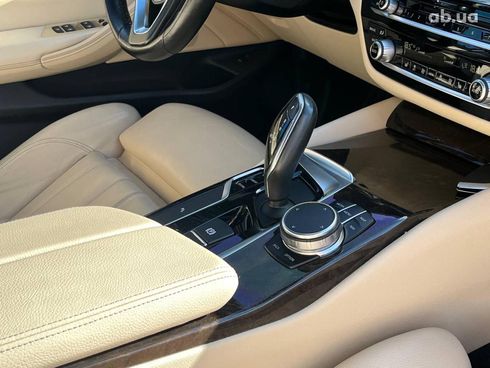BMW 5 серия 2018 синий - фото 16