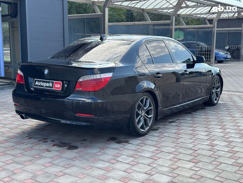 BMW 5 серия 2008 черный - фото 5