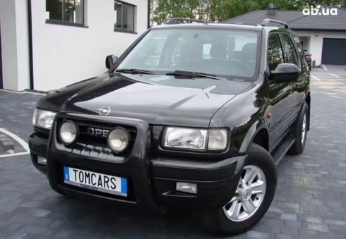 Opel Frontera 2003 черный - фото 1
