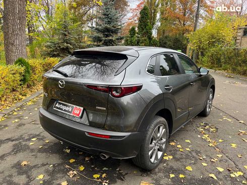 Mazda CX-30 2022 серый - фото 5