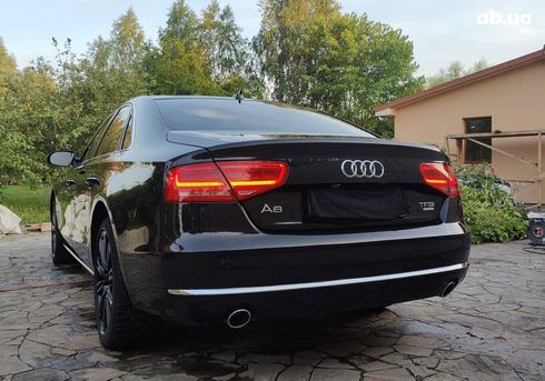 Audi A8 2013 черный - фото 8