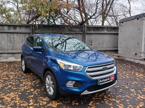 Ford Escape 2017 синий - фото 3