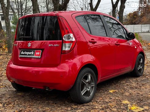 Suzuki Splash 2009 красный - фото 12