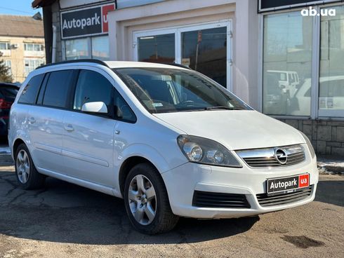 Opel Zafira 2006 белый - фото 3