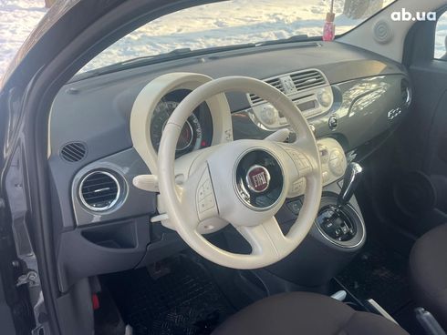 Fiat 500 2012 серый - фото 25
