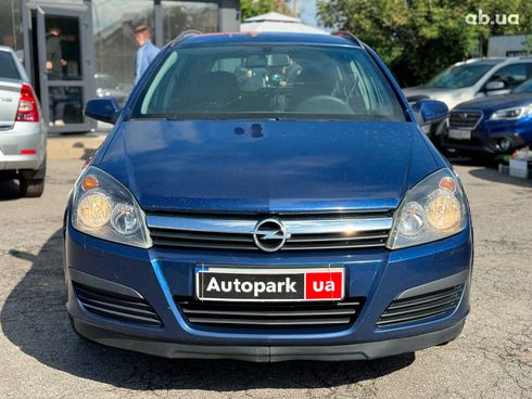 Opel Astra 2006 синий - фото 2