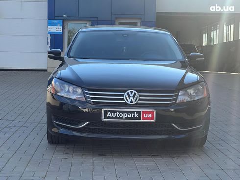 Volkswagen passat b7 2012 черный - фото 2