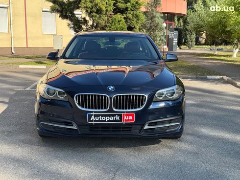 BMW 5 серия 2017 синий - фото 8