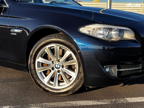 BMW 5 серия 2012 синий - фото 13