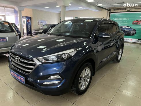 Hyundai Tucson 2017 синий - фото 20