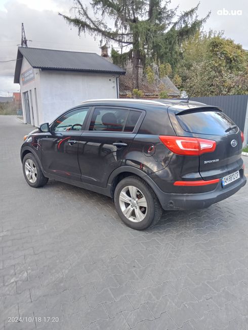 Kia Sportage 2011 черный - фото 5