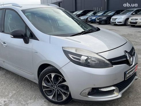 Renault Scenic 2016 серый - фото 4