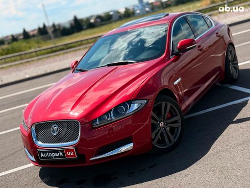 Jaguar XF 2013 красный - фото 3
