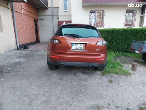 Infiniti FX-Series 2008 оранжевый - фото 14