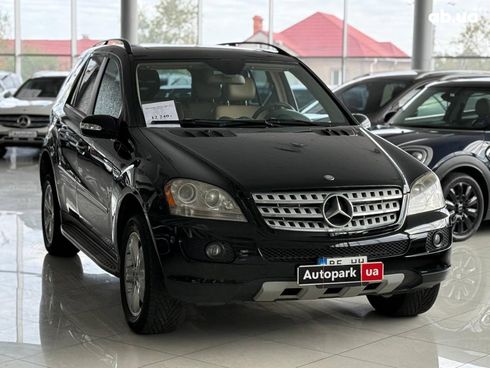 Mercedes-Benz M-Класс 2008 черный - фото 3