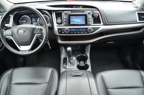 Toyota Highlander 2014 серый - фото 13