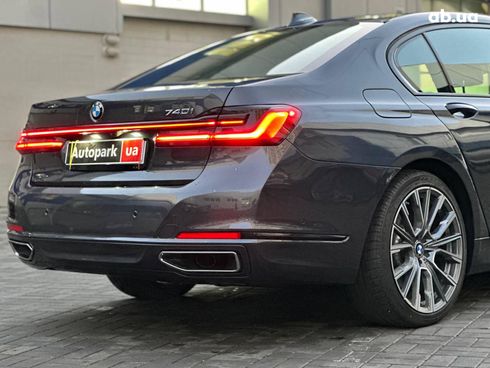 BMW 7 серия 2019 синий - фото 8