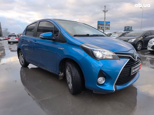 Toyota Yaris 2014 синий - фото 12