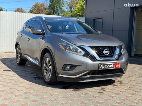 Nissan Murano 2017 серый - фото 6