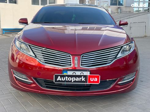 Lincoln MKZ 2013 красный - фото 2