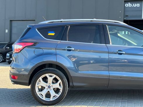 Ford Escape 2017 синий - фото 10