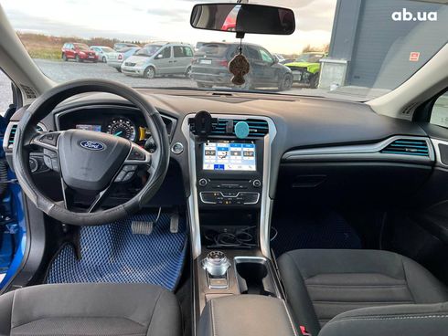 Ford Fusion 2018 синий - фото 36