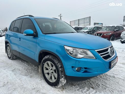 Volkswagen Tiguan 2008 синий - фото 4