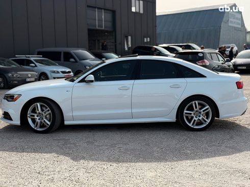 Audi A6 2015 белый - фото 5