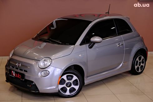 Fiat 500 2015 серый - фото 2